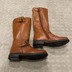 Joules Darcy leather knee high riding boot size 28